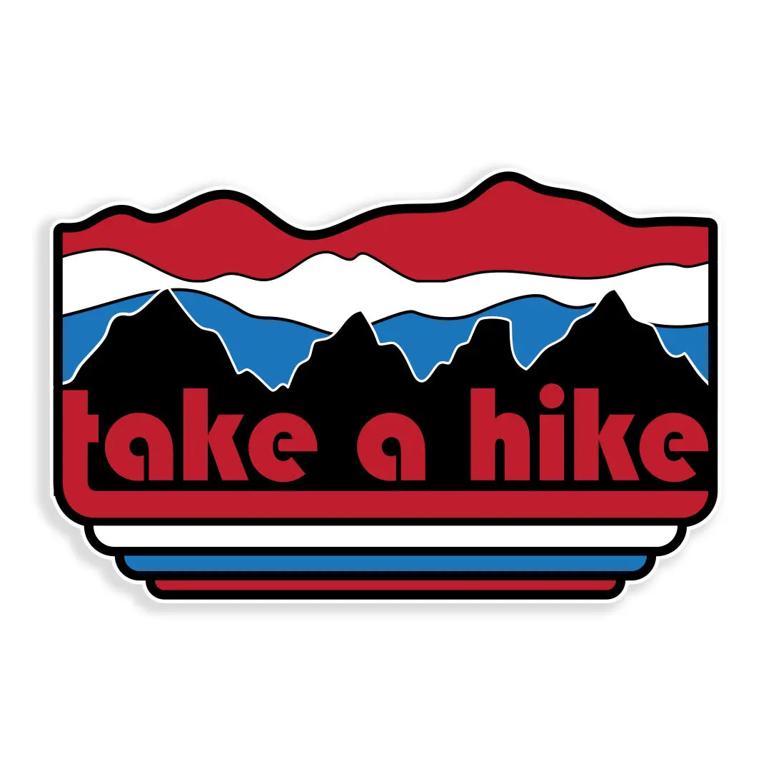 Take A Hike Sticker 1