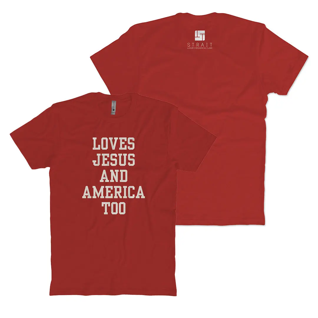 Jesus And America T-Shirt 1