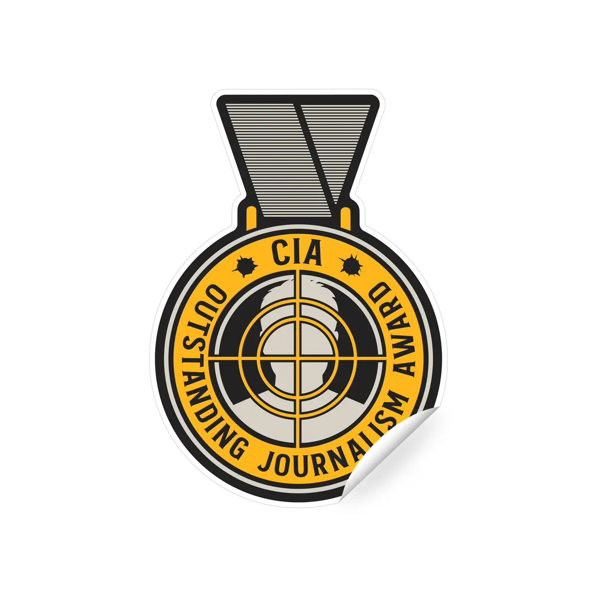 Journalism Award Sticker 1