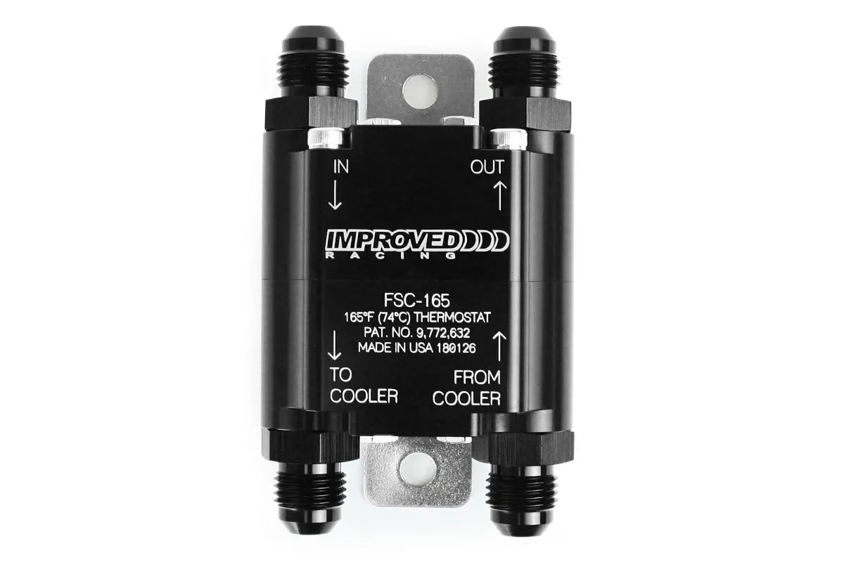Compact High-Flow Transmission & Engine Oil Cooler Thermostat 1