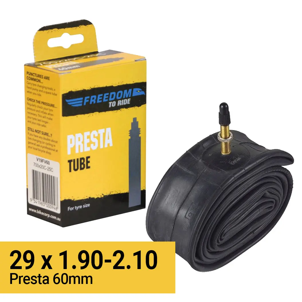 Tube 29 X 1.90-2.10 Freedom Presta Valve 60Mm 1