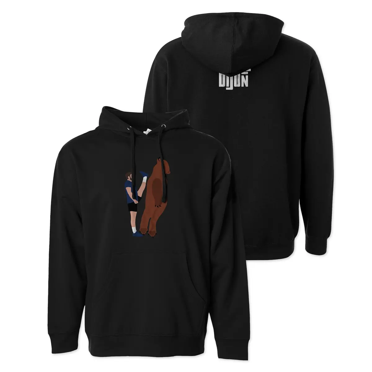 Uncle Dijon Bear Kicker Hoodie 1