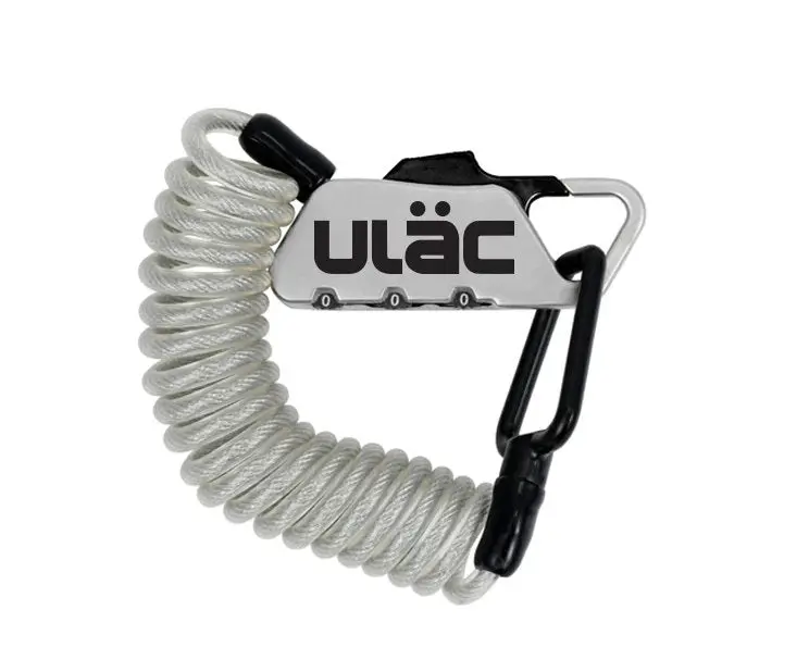 Ulac Piccadilly Carabiner Combination Cable Lock 1