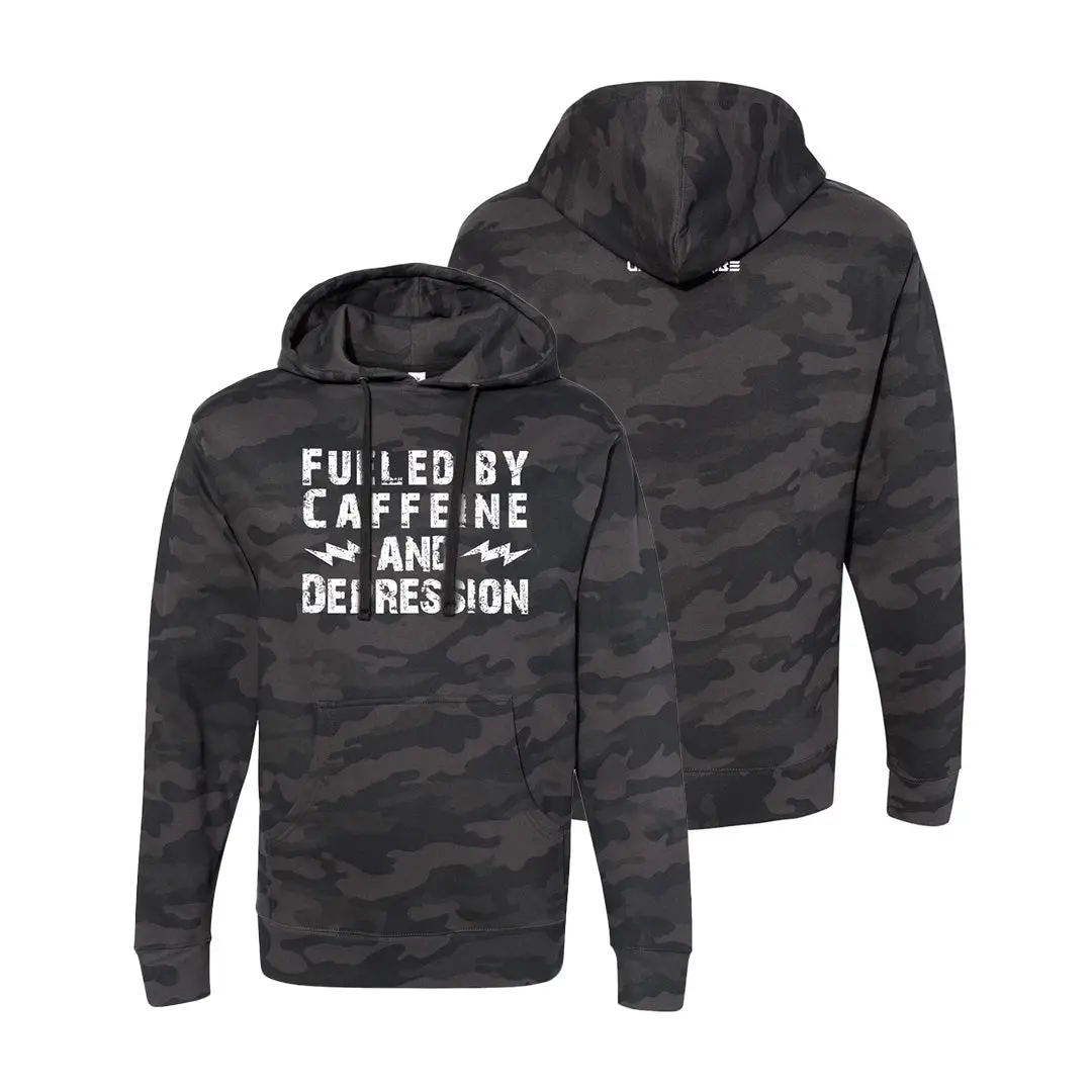 Caffeine And Depression Hoodie 1