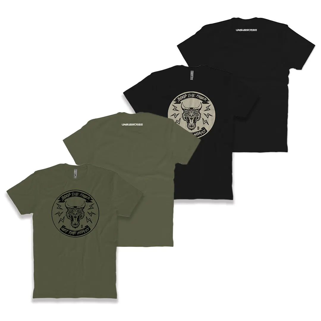 Tiger Horns T-Shirt 1