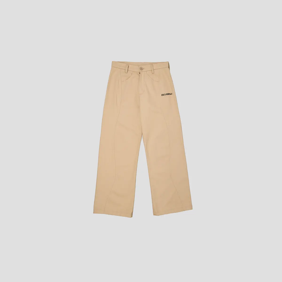 Wavy Beige Pants 1