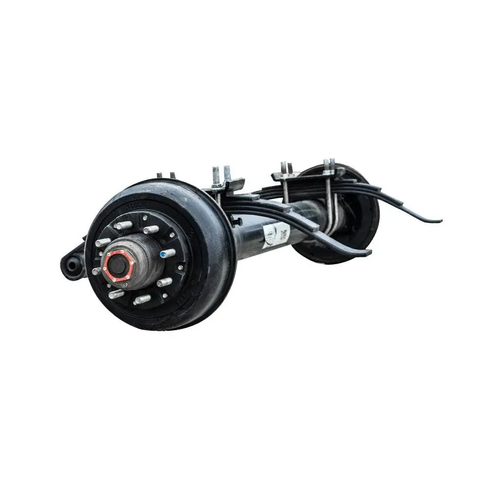 10K Lippert Trailer Axle - 10000 Lb Electric Brake 8 Lug (With Springs And Ubolts) 1