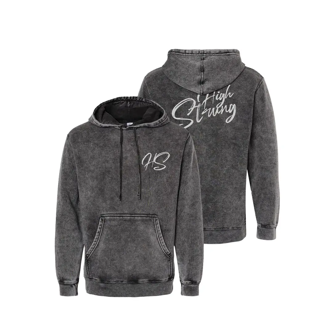 High Strung Mineral Wash Hoodie 1