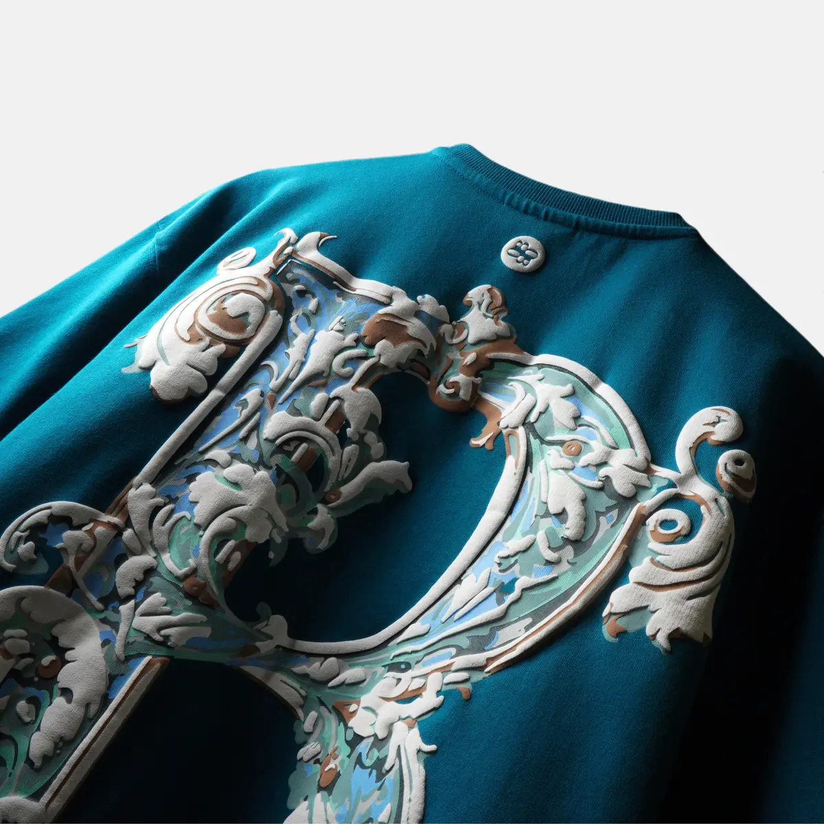 Teal Flamboyant T-Shirt 1
