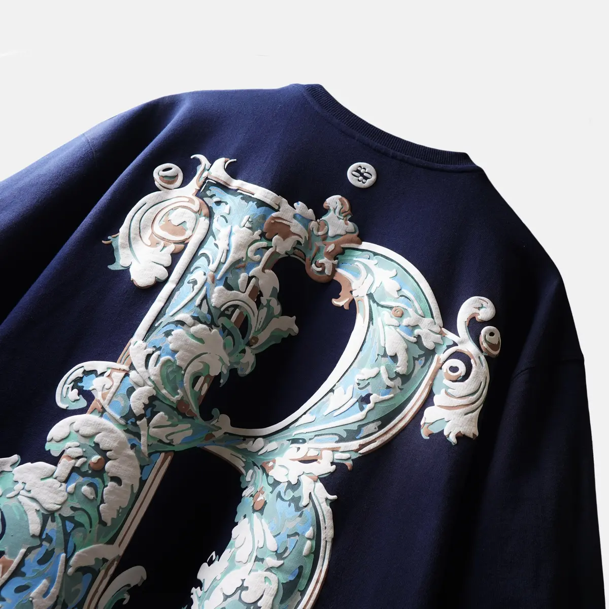 Navy Flamboyant T-Shirt 1