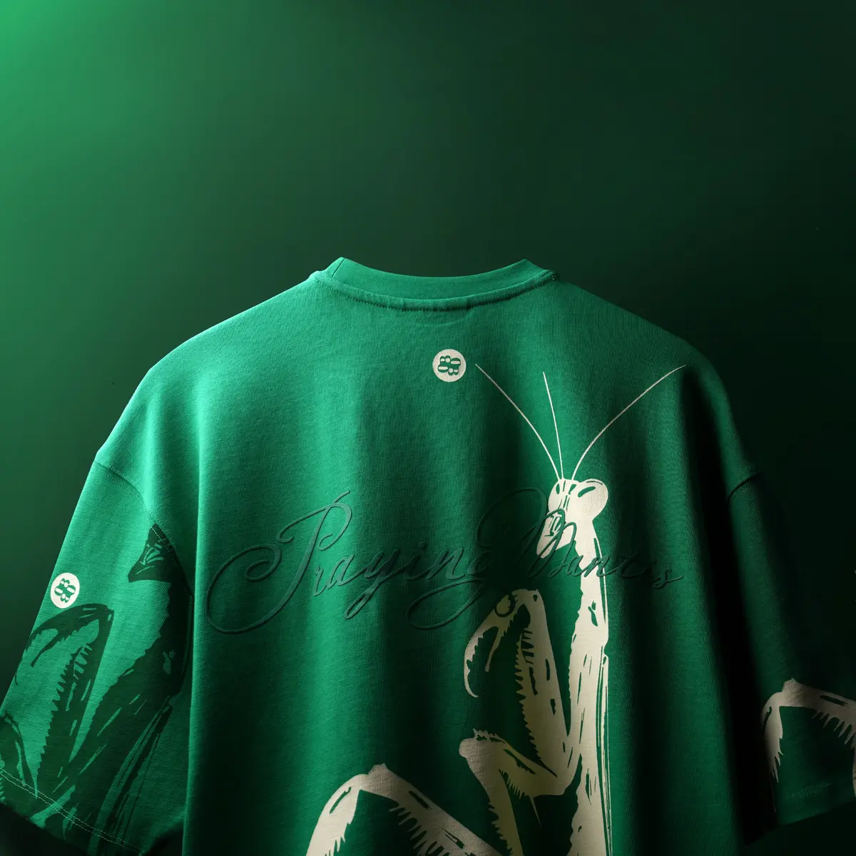 Green Praying Mantis T-Shirt 2