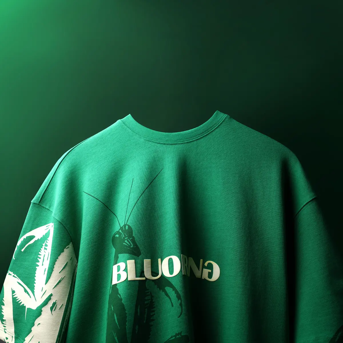 Green Praying Mantis T-Shirt 1