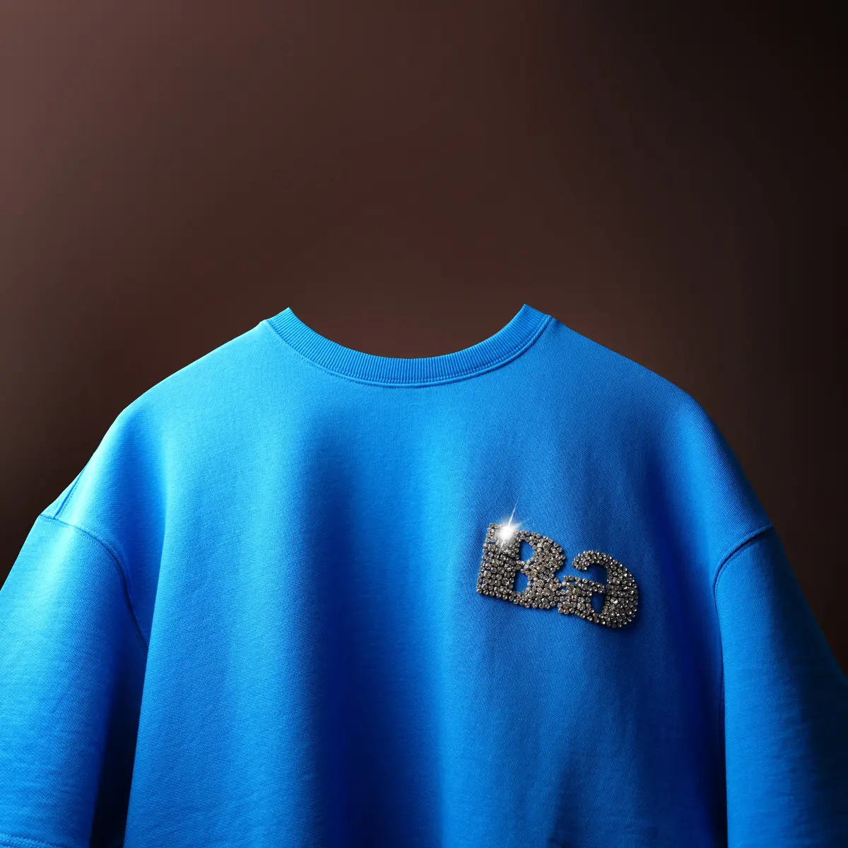 Royal Blue Crystal T-Shirt 1