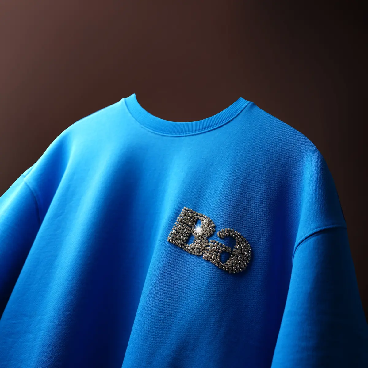 Royal Blue Crystal T-Shirt 3