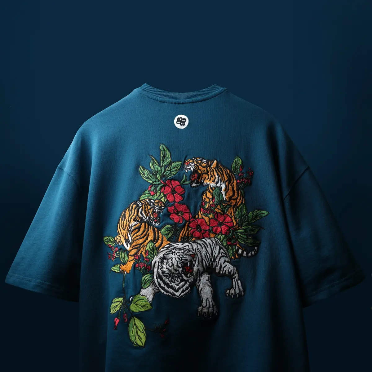 Forest Ambush Embroidery T-Shirt 1
