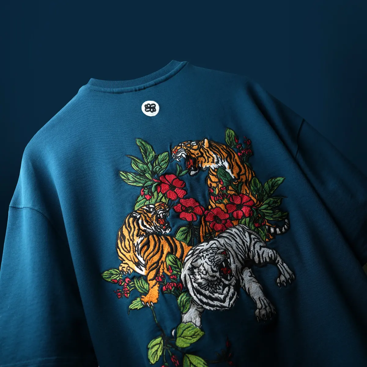 Forest Ambush Embroidery T-Shirt 2