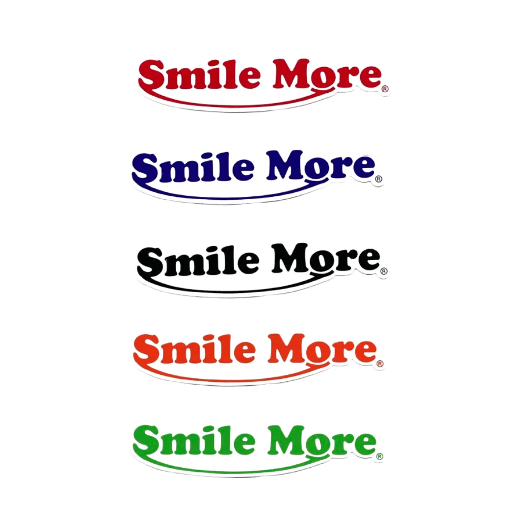 Smile More Sticker 1