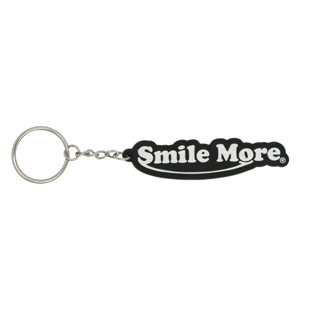 Smile More Pvc Keychain 1