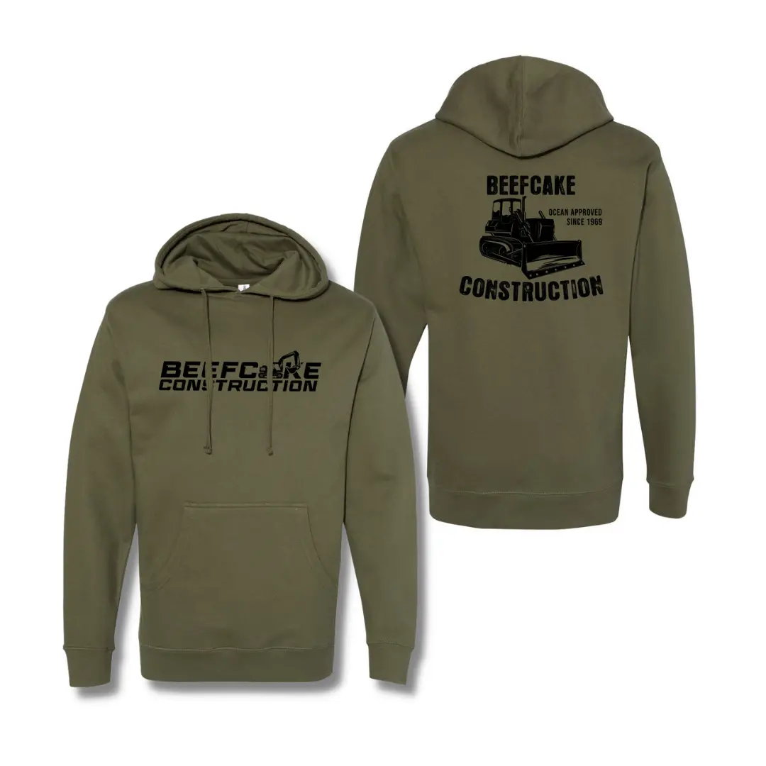 Beefcake Bulldozer Hoodie 1