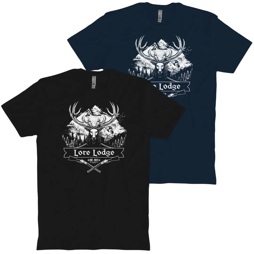 The Lore Lodge Established T-Shirt 1