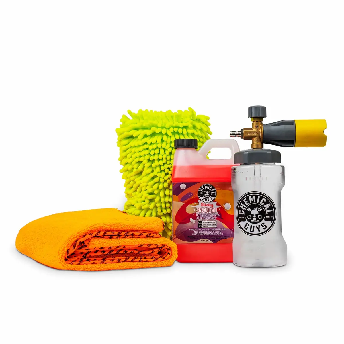 Express Clean Foam Cannon & Snowball Soap Kit 1