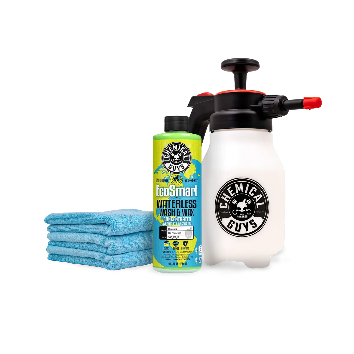 Wash & Wax Atomizer Bundle W/1 Towel Set 1