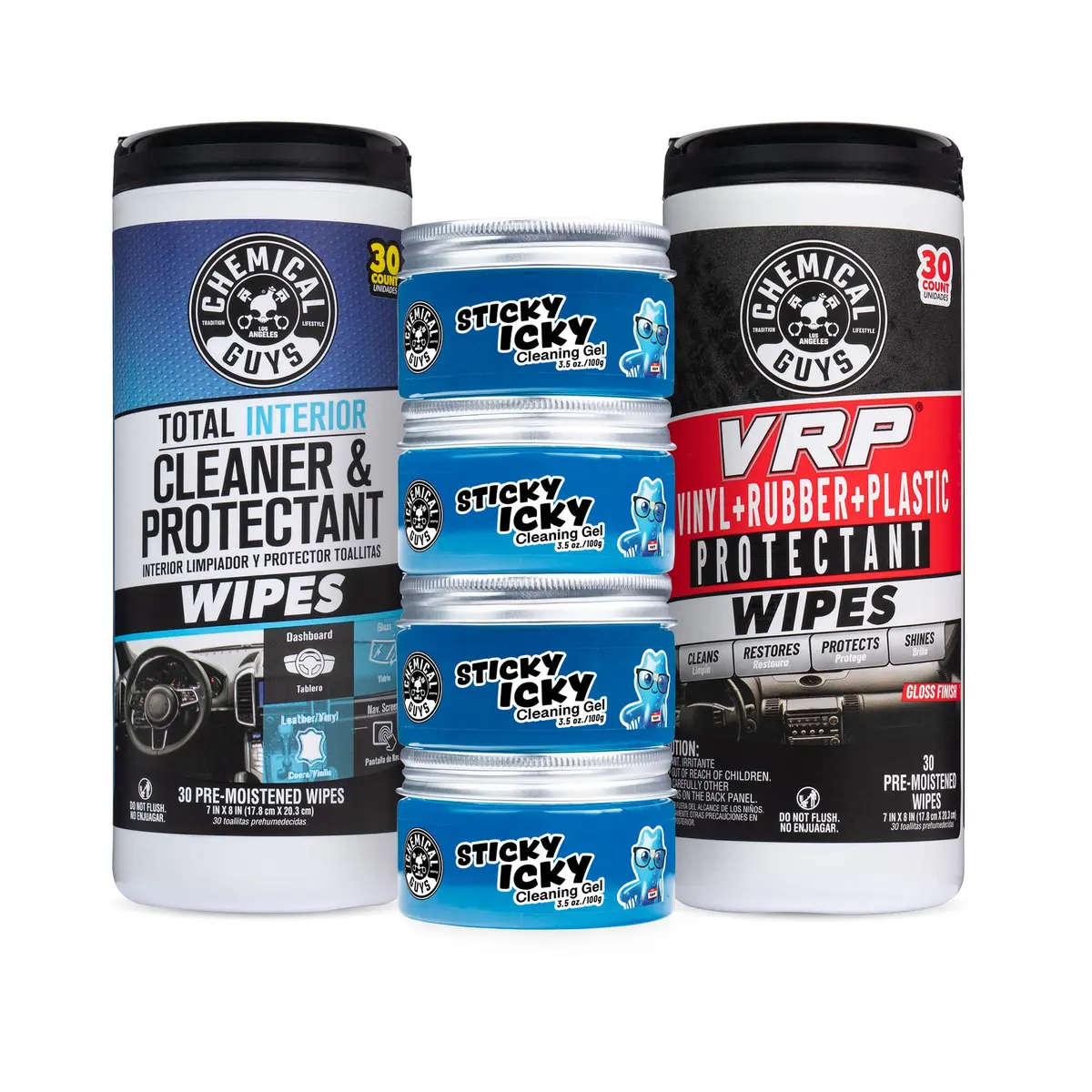 Sticky Icky Wipes Kit 1