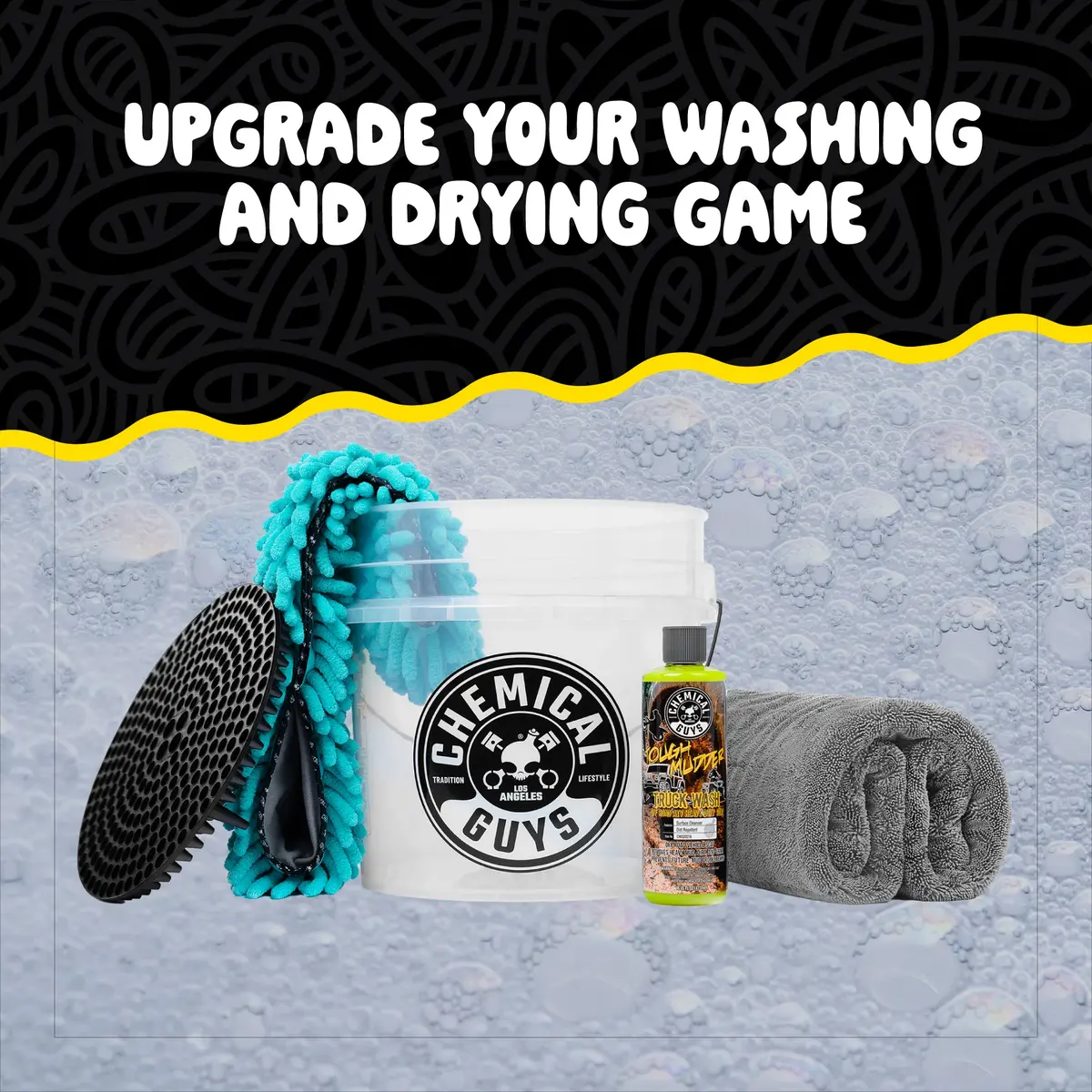 Grip & Glide Truck Wash Kit 2