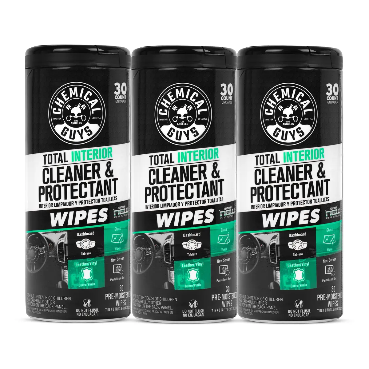Total Interior Wipes 3-Pack Kit 1