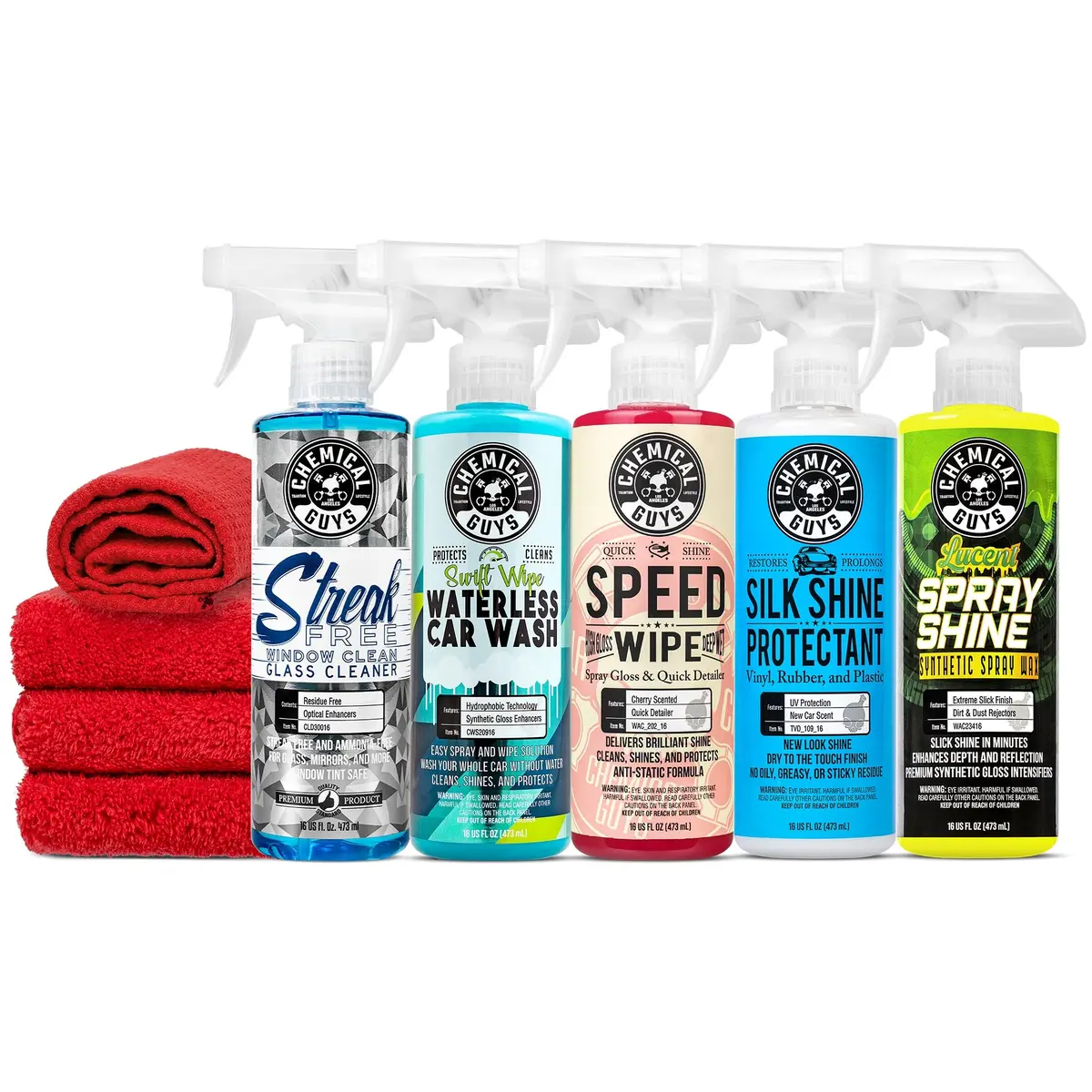 Waterless Wash Detail & Shine Deluxe Kit 1