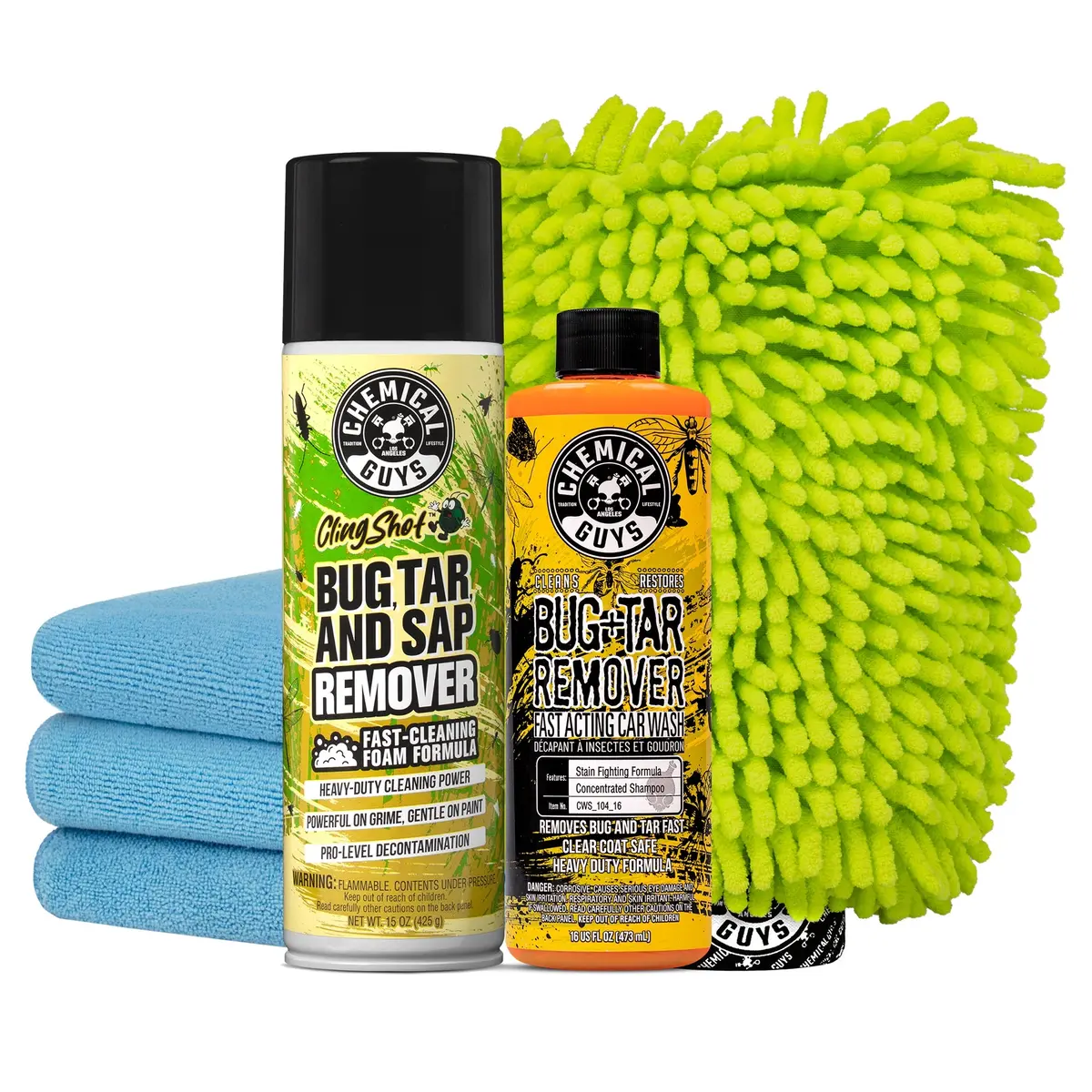 Bug, Tar, Sap Remover Car Wash Kit 1