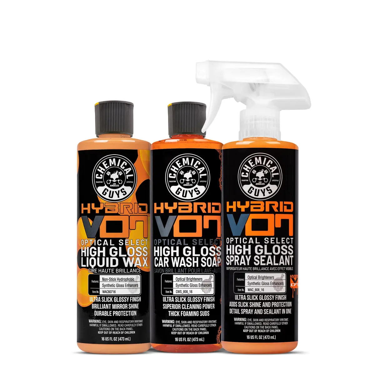 Hybrid V07 Optical Select Wash, Wax & Sealant Bundle 1