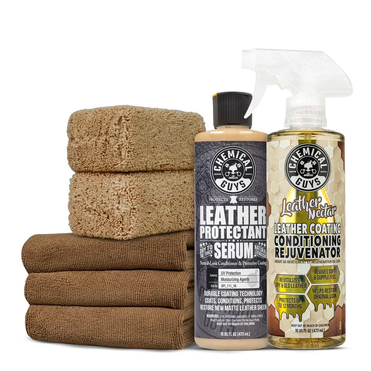 Leather Rejuvenate & Protect Kit 1