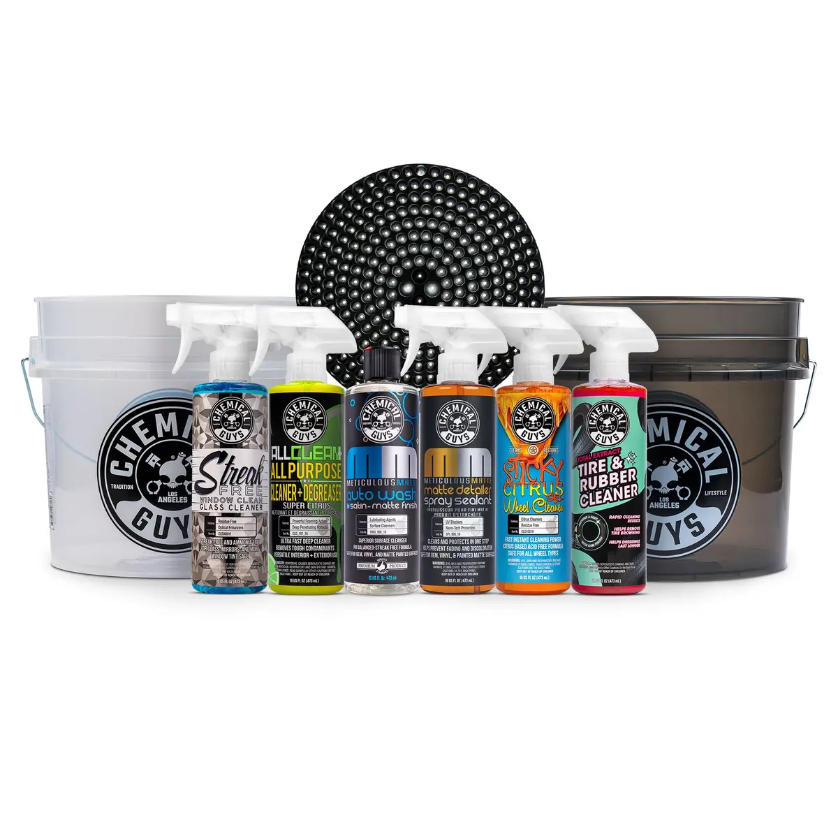 Matte Car Care Bucket Wash Arsenal Kit 1