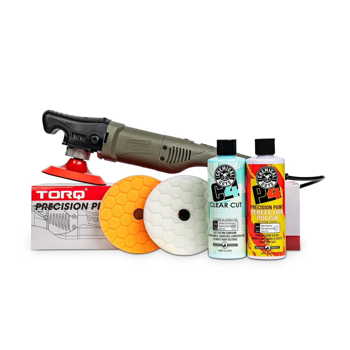 Restoration Use 2 Step Torq R Rotary Polisher Kit 1