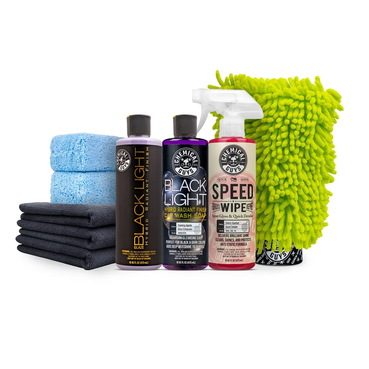 Black Car Wash Glaze & Detail Deluxe Kit 1