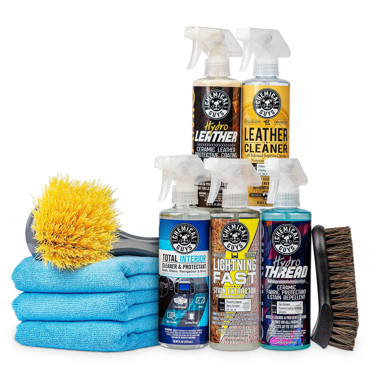 Leather & Fabric Interior Cleaner & Ceramic Protection Ultimate Kit 1
