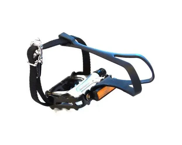 Vp 9/16 Pedals S/Bearing & Toe Strap 1
