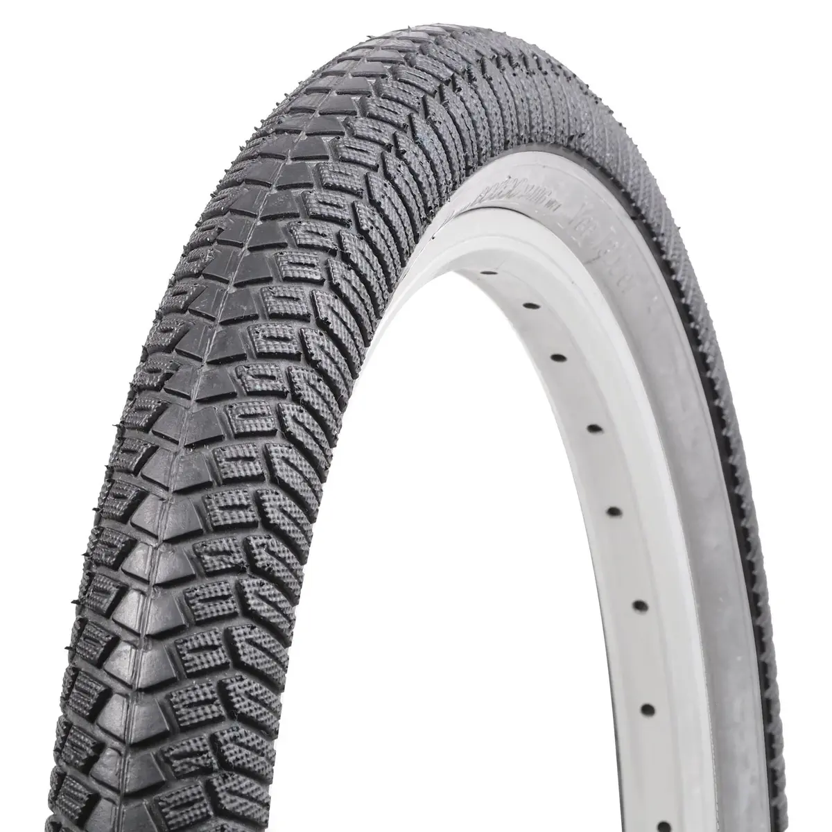 Tyre 20 X 1.95 Bpw Bmx Freestyle Black/White Wall 1