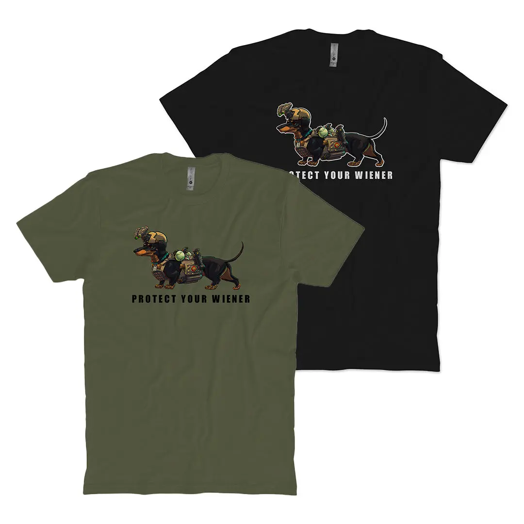 Protect Your Wiener T-Shirt 1