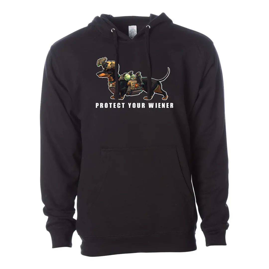 Protect Your Wiener Hoodie 1