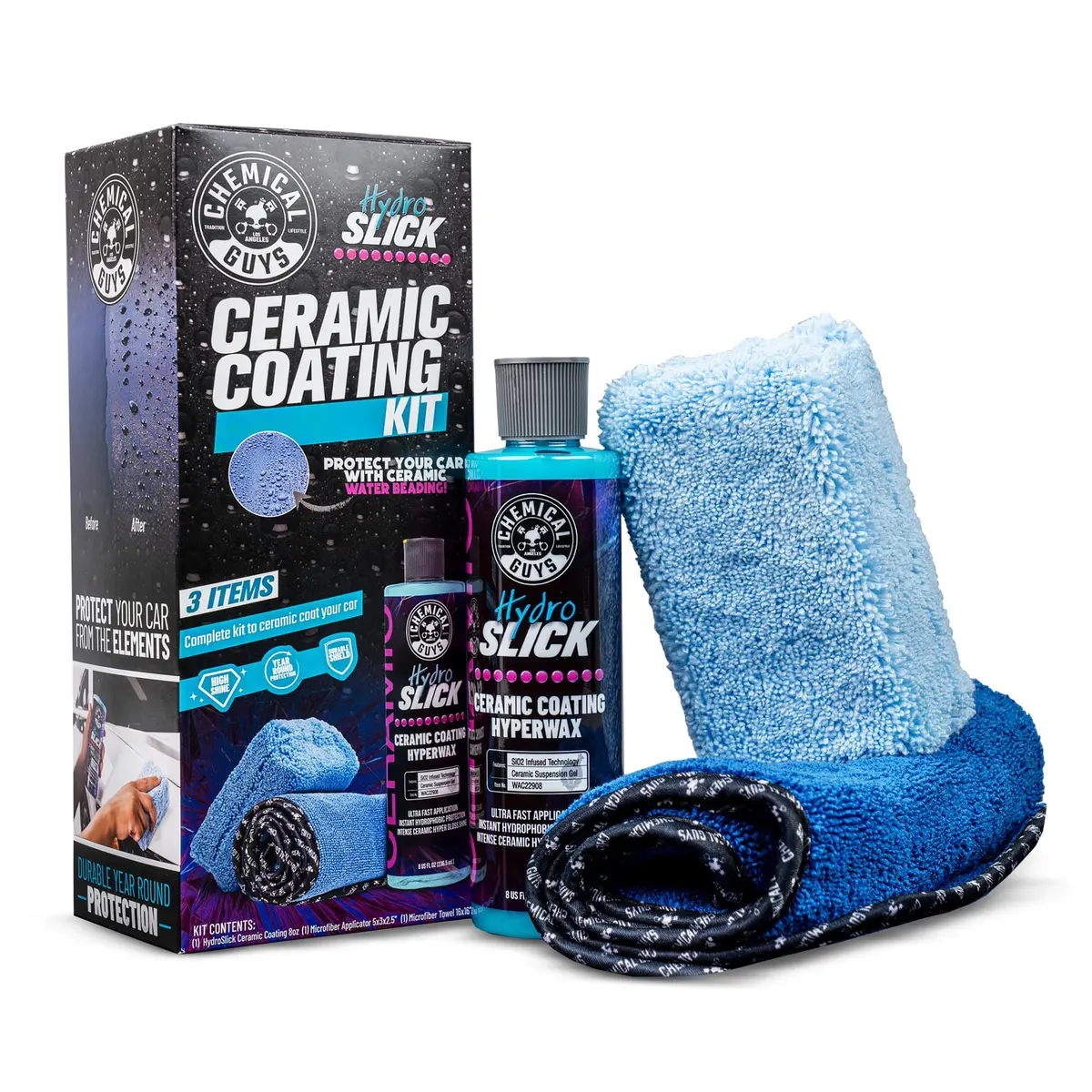 Hydroslick Ceramic Coating Kit 1