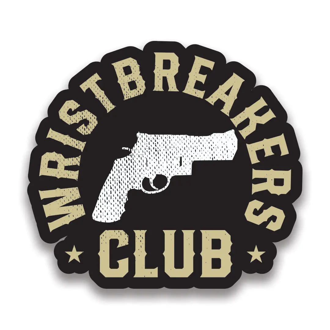 Wrist Breakers Club Sticker 1