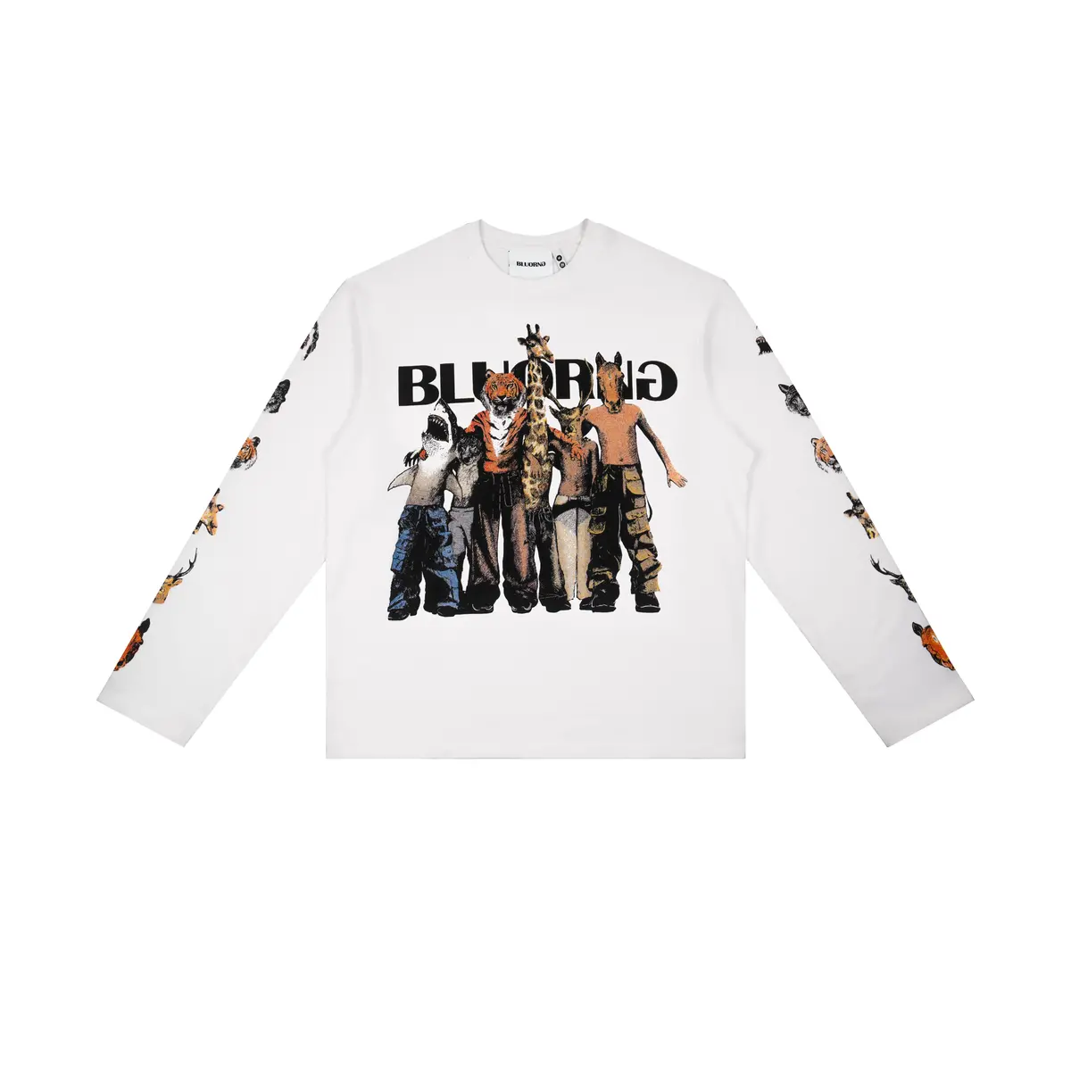 Wild Bunch White Full Sleeve T-Shirt 1