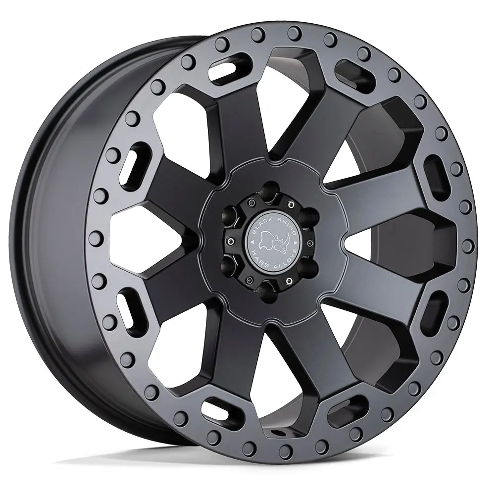 Black Rhino Wheels Warlord Matte Black 1