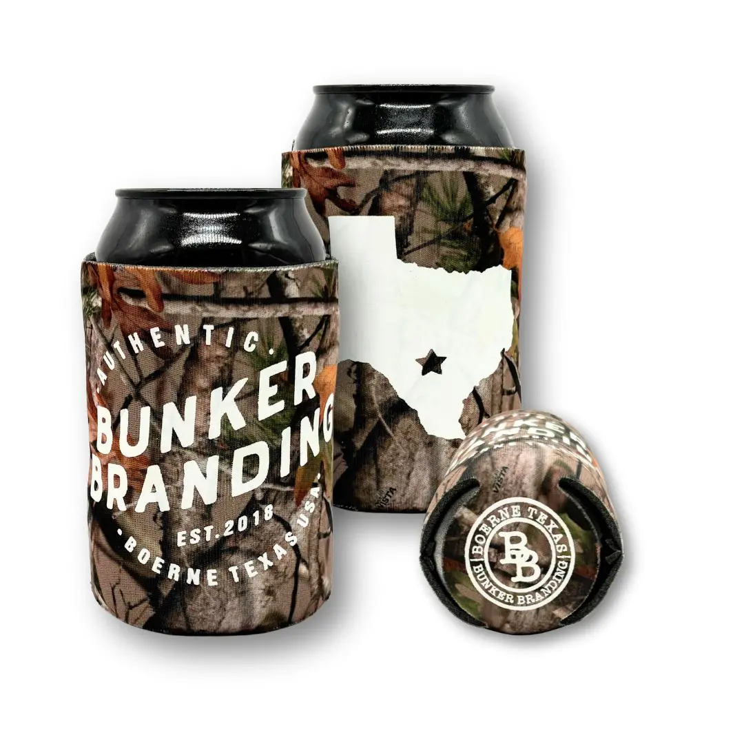 Camo Bunker Can Cooler 1