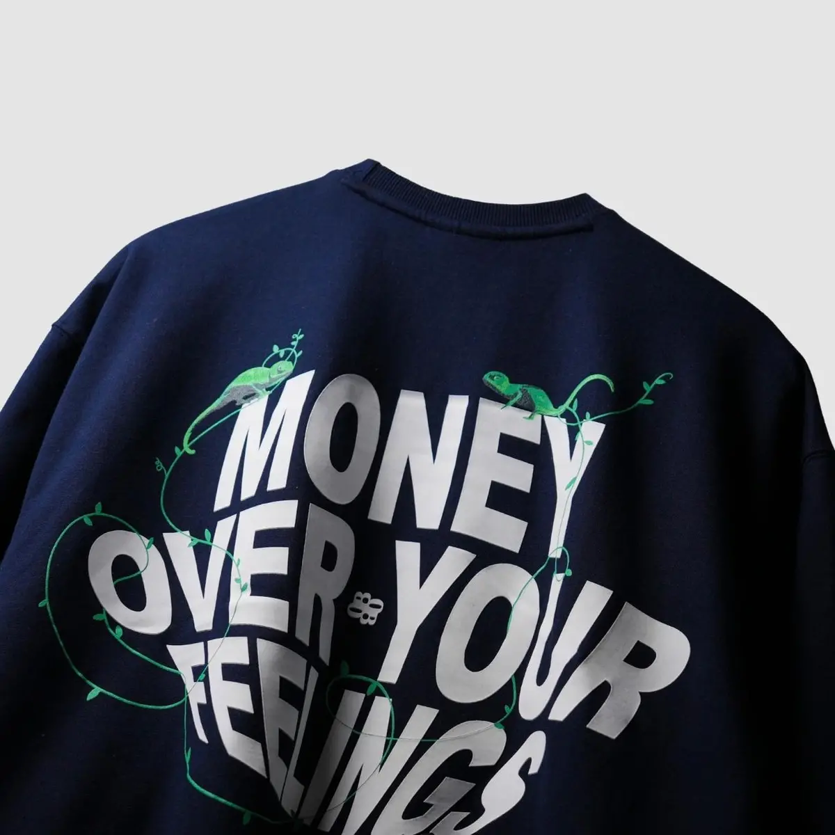 Navy Materialistic T-Shirt 1