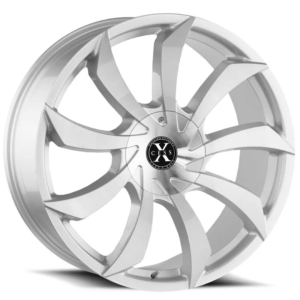 Xcess Wheels X01 Silver Brushed 1