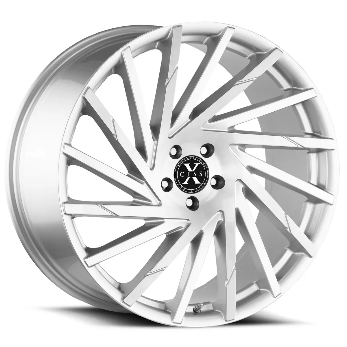 Xcess Wheels X02 Silver Brushed 1