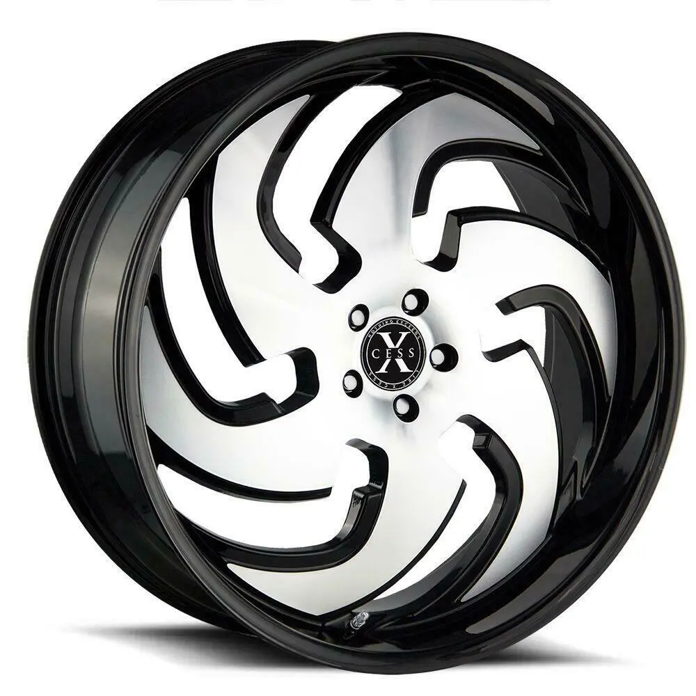 Xcess Wheels X03 Black Machine 1